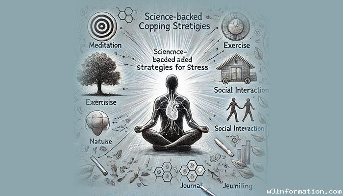 coping strategies, stress relief, science-backed coping