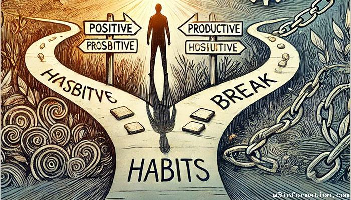 psychology of habits, habit formation, breaking bad habits, personal growth