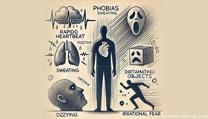 phobia symptoms, fear response